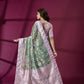 Champagne Gold Silk Saree with Woven Floral Patterns – For Luxe Celebrations