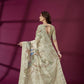 Regal Emerald Green Jacquard Banarasi Saree with Silver Zari