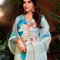 Premium Pure Linen Cotton Fabric Bottom Pure Cotton Poly Chanderi Dupatta Digital Print & Schiffli With Embroidery & Hand Work Salwar Kameez Dupatta 3 Pcs Set