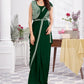 Premium Shimmer Georgette Ready to Wear Saree & Stitched Blouse With Embroidery And Sequins Work Stitched Pallu Fancy Drape Sarees