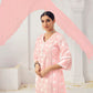 Premium Pure Cotton Top Bottom Fabric Poly  Chanderi Dupatta Lakhanvi Style Boring Embroidery Work Salwar Kameez Dupatta 3 Pcs Set