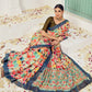 Premium Natural Silk Viscose With Pure Jacquard Zari Woven In the fabric Digital Printed Work Saree