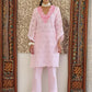 Chic cotton Chikankari Cutwork  Cordinating set In Soothing Colors