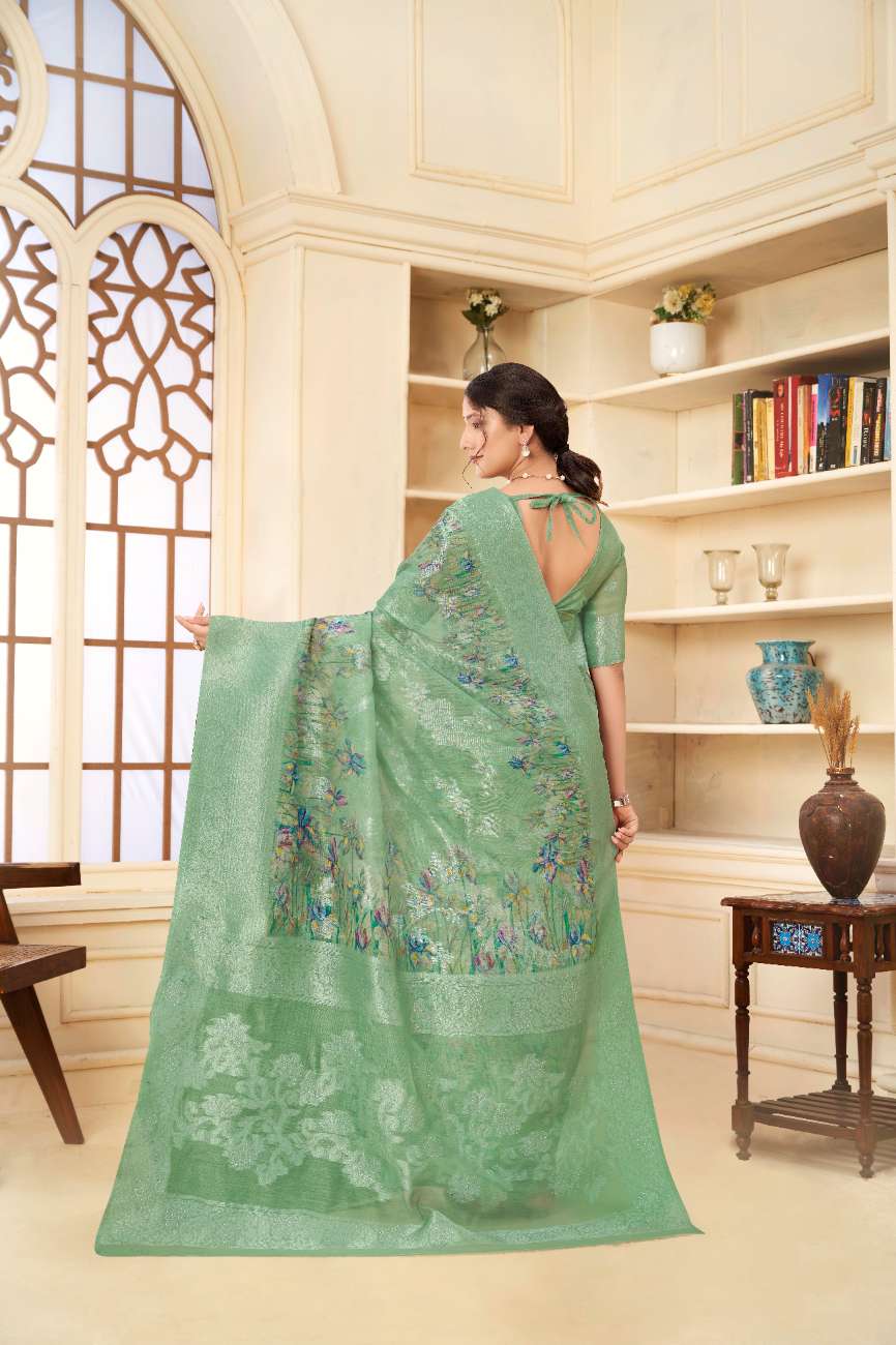 Silk Rich with Jacquard Detailing