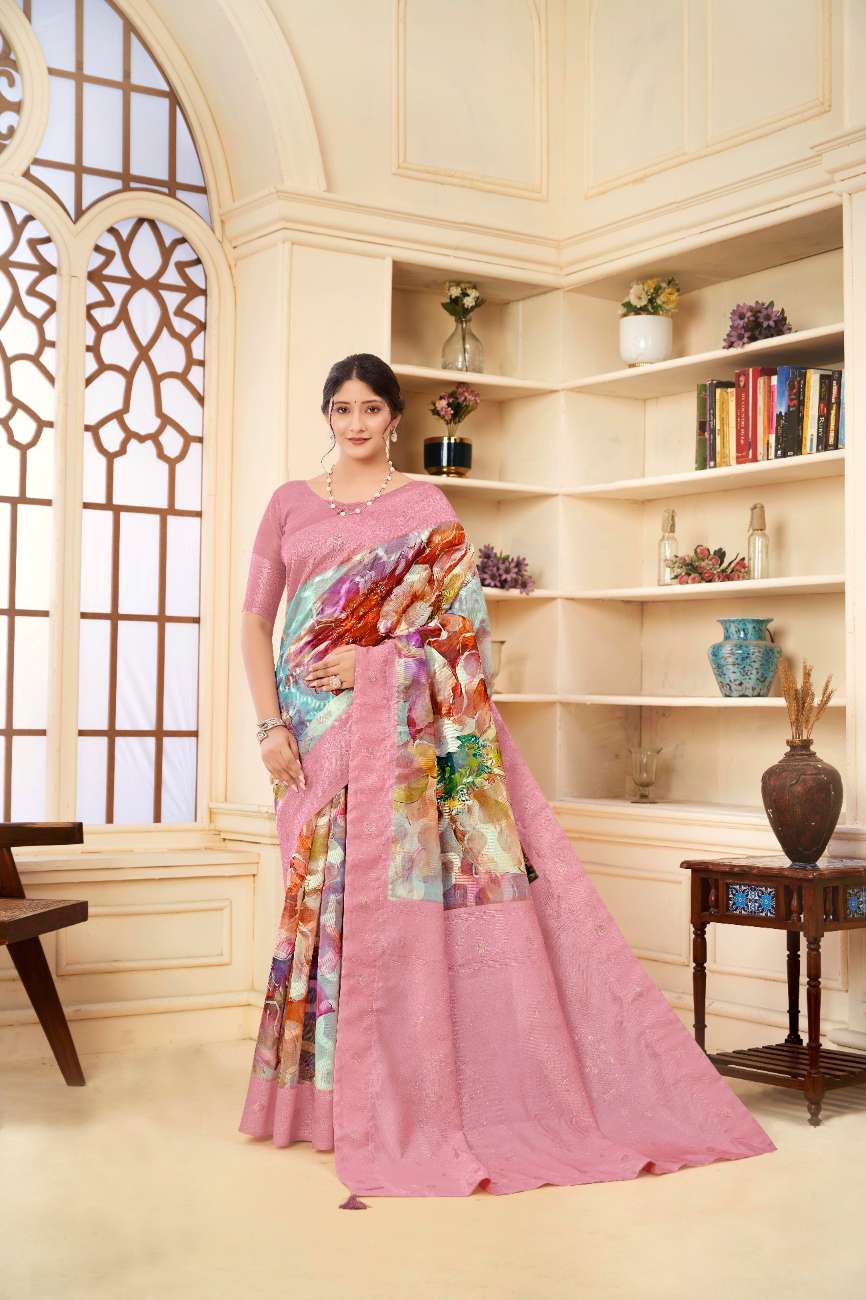 Silk Rich with Jacquard Detailing