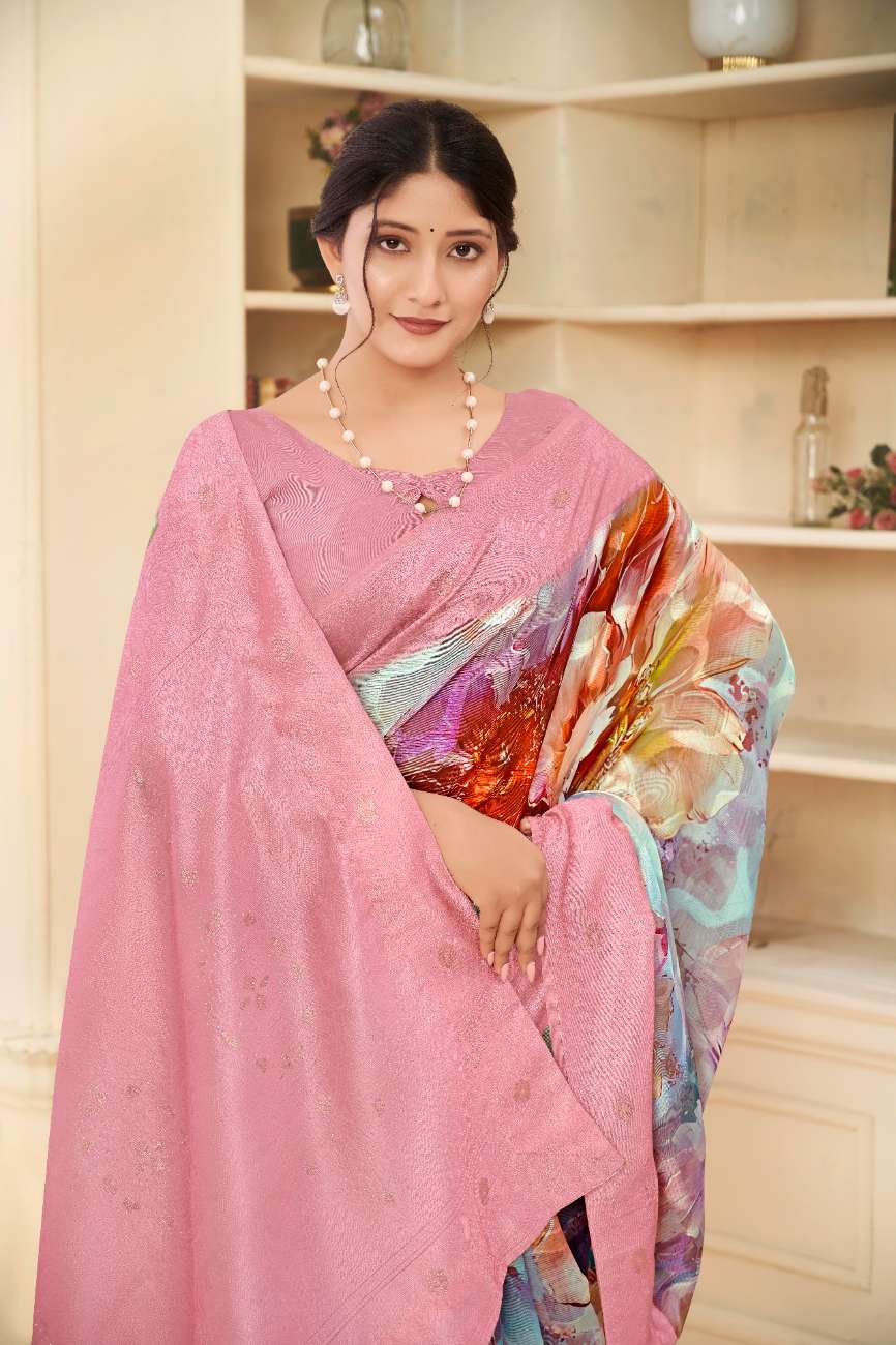 Silk Rich with Jacquard Detailing