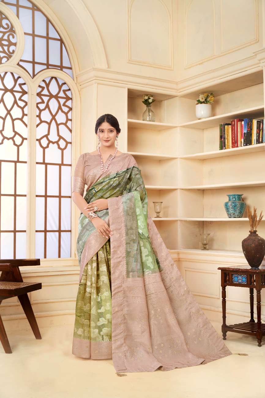 Silk Rich with Jacquard Detailing