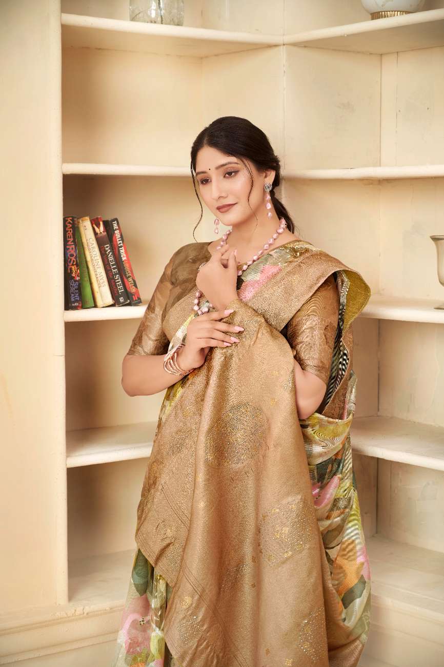 Silk Rich with Jacquard Detailing
